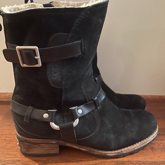 UGG Endell Suede Harness Boot - Picture 2 of 8